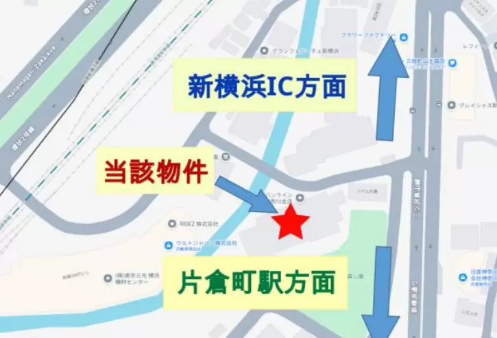 神奈川県横浜市神奈川区三枚町の倉庫