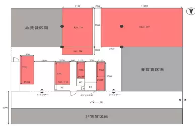 東京都江戸川区中葛西の倉庫